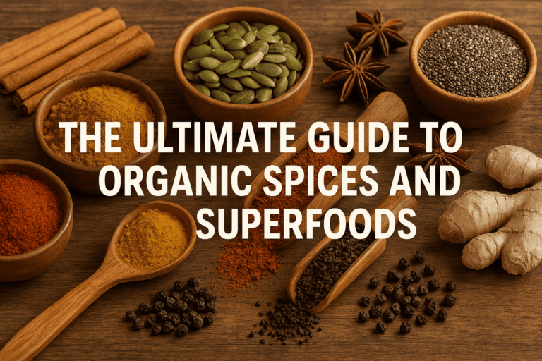 Ultimate Guide to Organic Spices and Superfoods