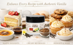Natural Madagascar Vanilla Powder 50g | No Additives | for Baking, Desserts & Beverages - Image 3