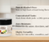 Madagascar vanilla powder jar showing pure and alcohol-free, concentrated taste, zero moisture, and highly versatile benefits