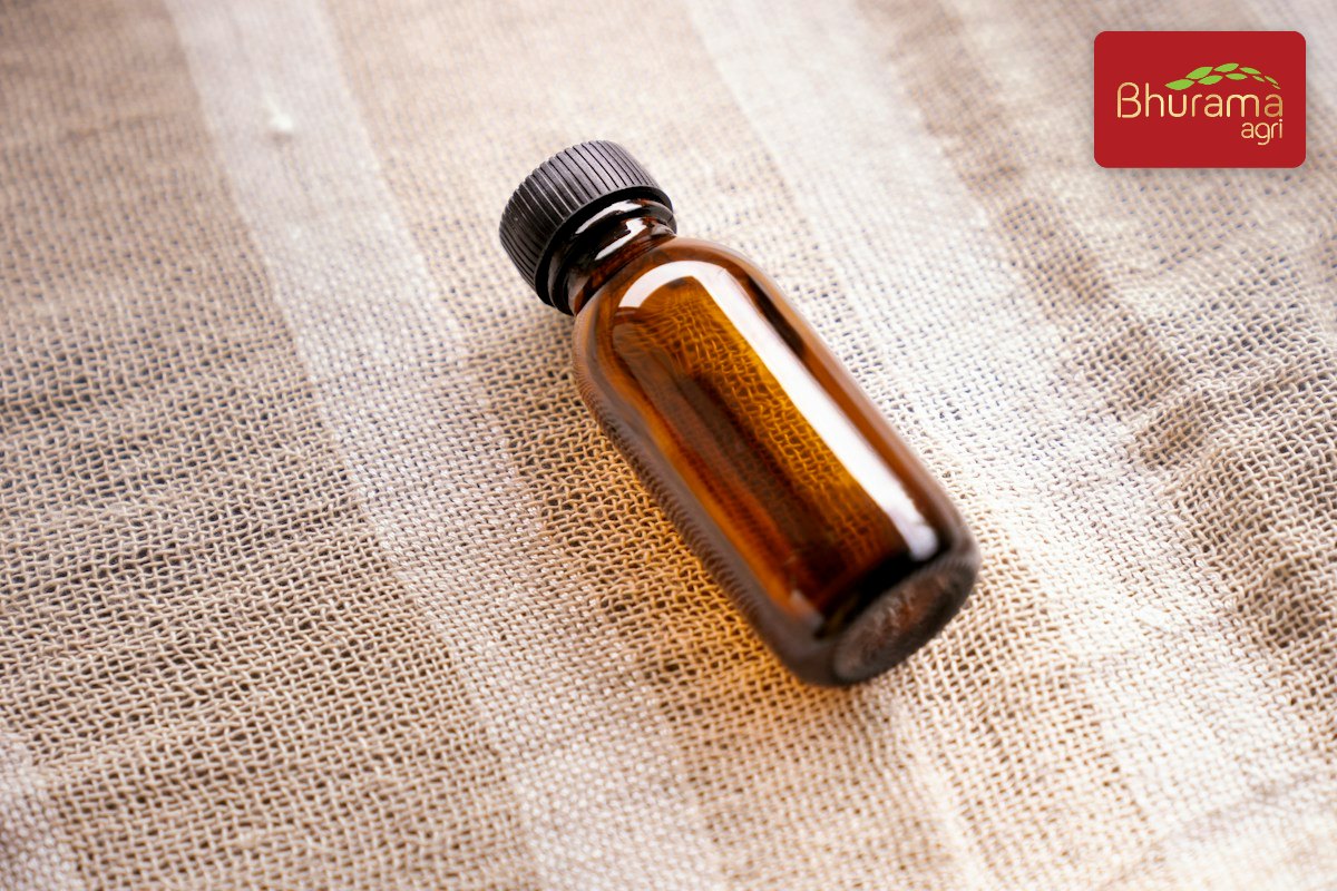 Small bottle of vanilla essence